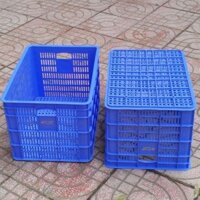 Thùng Sóng nhựa 8 tấc rỗng Việt nhật 61*42*36cm