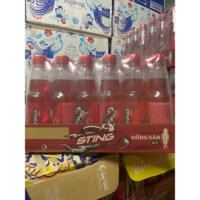 Thùng Sting Dâu Đỏ Nhân Sâm 24 Chai Của PepsiCo