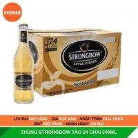 THÙNG STRONGBOW TÁO 24 CHAI 330ML