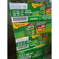 Thùng sữa 24 bịch sữa Milo 180ml