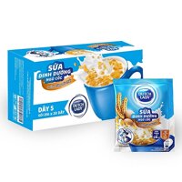 Thùng sữa bột ngũ cốc dinh dưỡng cô gái Hà Lan, sữa ngũ cốc dutch lady, sữa cô gái hà lan 100 gói  25g