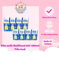 Thùng sữa bột pha sẵn 48 hộp 110ml/180ml NUTIFOOD SWEDEN GROWPLUS+ xanh hỗ trợ tiêu hóa khỏe mạnh