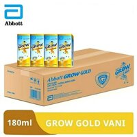 THÙNG SỮA BỘT PHA SẴN Abbott Grow Gold vani (180ml)