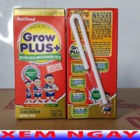 Thùng Sữa Bột Pha Sẵn Nuti Grow Plus Đỏ 48 hộp 180ml