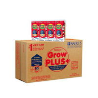 Thùng Sữa Bột Pha Sẵn Nutifood GrowPLUS+ đỏ ít đường Suy Dinh Dưỡng - Trên 1 Tuổi - Tăng Cân, Tăng Chiều Cao (48 hộp)