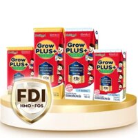 Thùng Sữa Bột Pha Sẵn Nutifood GrowPLUS+ Đỏ (Suy Dinh Dưỡng) - Tăng Cân, Tăng Chiều Cao (48 Hộp x 110ml)