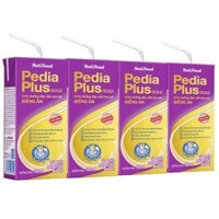 Thùng sữa bột pha sẵn Pedia Plus Gold cho trẻ biếng ăn loại 110ml