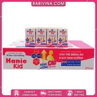 Thùng Sữa Bột Pha Sẵn Nutricare Hanie Kid (110ml x 48 hộp) | Cho Trẻ Trên 1 Tuổi, Dinh Dưỡng Cho Trẻ Biếng Ăn Và Thấp Còi |Mua sữa Chính Hãng Nutricare, Giá Rẻ Nhất Tại Babivina