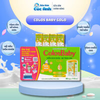 Thùng sữa bột, sữa non pha sẵn Colosbaby Gold, sữa hộp công thức dinh dưỡng Vitadairy 110ml