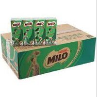 Thùng Sữa cacao lúa mach Milo 180ml  ít đường và có đường (date mới )