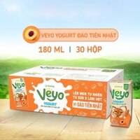 Thùng Sữa Chua Uống từ thực vật Veyo Yogurt Vinasoy (30 Hộp x 180ml)