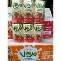 Thùng sữa chua uống từ thực vật Veyo (30 hộp x 180 ml )