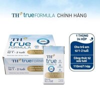 Thùng Sữa công thức pha sẵn TH True Milk 110ml