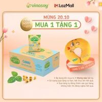 Thùng sữa đậu nành Fami Canxi ít đường (40 bịch x 200ml)