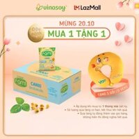 Thùng sữa đậu nành Fami Canxi ít đường (40 bịch x 200ml)
