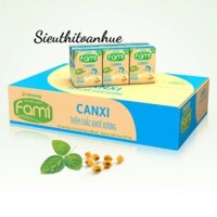 Thùng sữa đậu nành Fami Nguyên Chất/ Canxi (36 hộp x 200ml)