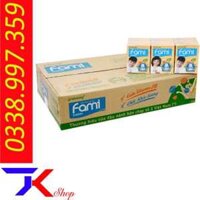 Thùng Sữa Fami (Nguyên chất, Canxi) 200ml