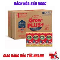 Thùng Sữa Growplus Đỏ Nutifood Pha Sẵn Hộp 180 Ml