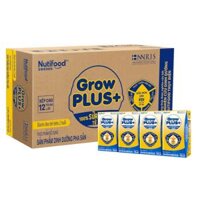 Thùng Sữa GrowPLUS+ Sữa non Vàng hộp 110ml (lốc 4 hộp)
