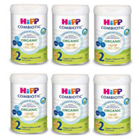 Thùng sữa Hipp Combiotic số 2 800g cho trẻ 6-12 tháng tuổi