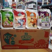 Thùng Sữa Kun 24 túi 110ml (Nho, Cam, Dâu Kem, Socola Lúa Mạch)