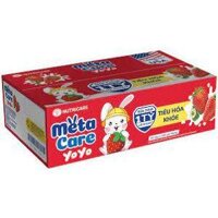 Thùng SỮA METACARE YOYO vị Dâu ( 110ml) 48 hộp