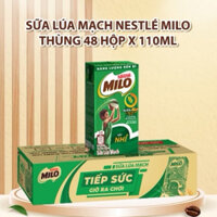 Thùng sữa milo 110ml