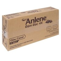 Thùng sữa nước  Anlene đậm đặc 4x Socola 48 x 125ml
