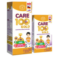 Thùng sữa nước Care 100 Gold 48 x 110ml - dành cho trẻ thấp còi, biếng ăn, suy dinh dưỡng