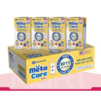Thùng Sữa nước Nutricare Metacare vàng 48 hộp*110ml giúp trẻ phát triển não bộ, cao lớn và khỏe mạnh