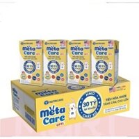Thùng sữa nước Nutricare Metacare Opti - phát triển não bộ cao lớn khoẻ mạnh (110ml/180ml)