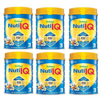 Thùng Sữa Nuti IQ Gold số 3 lon 900g cho trẻ 1-2 tuổi