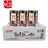 Thùng sữa óc chó hạnh nhân Sahmyook Hàn Quốc (24 hộp x 190ml)