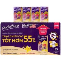Thùng sữa Pediasure hộp pha sẵn 110ml cho trẻ 1-10 tuổi