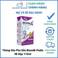 Thùng Sữa Pha Sẵn Biomilk Pedia 48 Hộp 110ml – Giải Pháp Dinh Dưỡng Toàn Diện Cho Bé Yêu