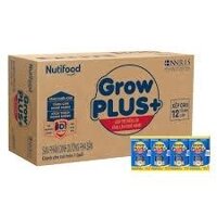 Thùng sữa pha sẳn Nutifood Grow Plus Xanh 110ml 48 hộp
