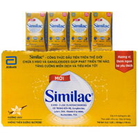 Thùng sữa pha sẵn Similac IQ hộp 110ml cho trẻ từ 1 tuổi
