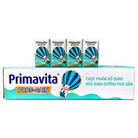 Thùng Sữa pha sẵn tăng cân Primavita Pros-Gain hộp 110ml
