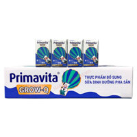 Thùng Sữa pha sẵn tăng chiều cao Primavita Grow-Q hộp 110ml