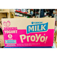 Thùng Sữa ProYo ORION 90ml x48 hộp Vị Việt Quất/ Dâu Tây/ Lúa Mạch/ Vị Cam [Date Mới]