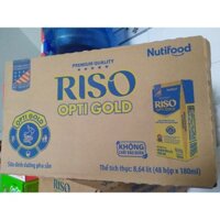 Thùng sữa Riso Opti Gold 180ml