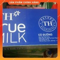 Thùng sữa TH 110ml có đường, ít đường, không đường