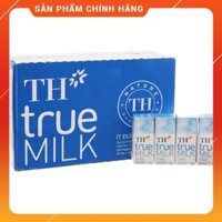 Thùng sữa TH true milk 180ml ít đường