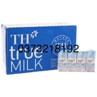 Thùng sữa TH True Milk ít đường 180ml