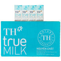 Thùng sữa TH True Milk nguyên chất hộp 180ml