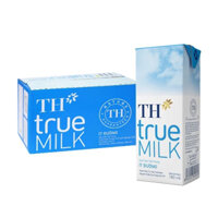 THÙNG SỮA TH TRUEMILK ÍT ĐƯỜNG 180ml