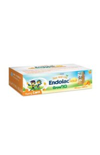Thùng Sữa Trái Cây Endolac Grow IQ Gold Hương Cam 110ml