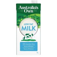 Thùng Sữa tươi Australia's Own Milk Úc ít béo hộp 1 Lít