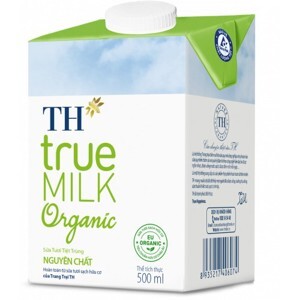 Thùng sữa tươi hữu cơ TH True Milk Organic (500ml x 12 hộp)