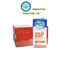 [Thùng] Sữa tươi Meadow Fresh Calci Max ít béo 1L - nhập Úc